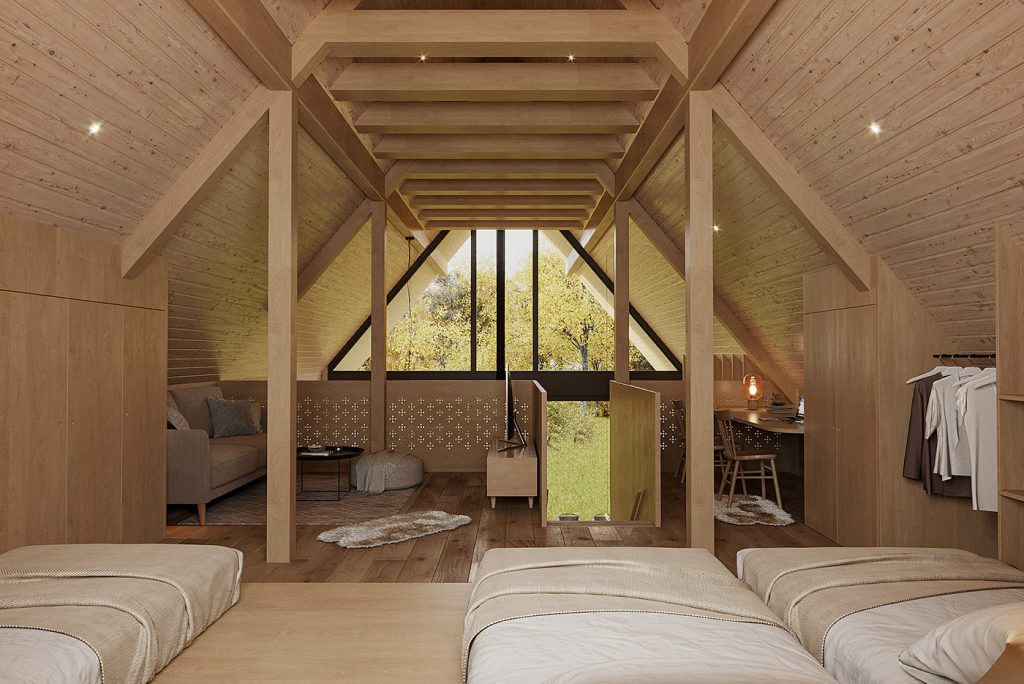 Family Resort - Glamping Interior Design | Prostornina